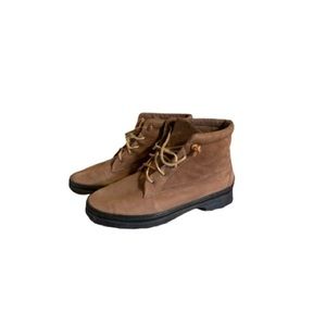 Keds Vintage Tan Leather Booties - Women’s Size 8